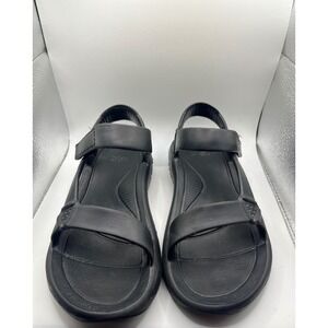 Teva Sandals Mens Size Sport Outdoor‎ Adjustable Strap Black Comfort